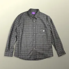 LABROS ラブロス / symbol logo plaid button shirts 刺繍 チェックシャツ SIZE:Mのサムネイル