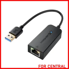 【特価】Cable Matters USB LAN変換アダプター 有線LANアダプター USB3.0 to RJ45 1000Mbps ギガビットイーサネット MacbookとWindowsとChromeに最適 ブラック
