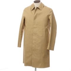 【中古】マッキントッシュ Mackintosh DUNCAN ファーナイナー付き ゴム引きコットン ステンカラーコート ベージュ【サイズ40】【メンズ】