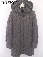 ◇ HusHusH ハッシュアッシュ キルティング 長袖 コート サイズ3 ブラウン系 レディース  【中古】 【1108310006275】