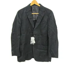 ユニクロ テーラードジャケット アウター プレミアムリネン 未使用品 メンズ Mサイズ ブラック UNIQLO