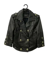 美品 ローズバッド ラムレザージャケット レディース SIZE M ROSE BUD