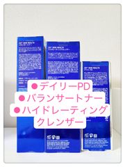 バランサートナー、デイリーPD、ハイドレーティングクレンザー  