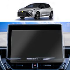 新型 カローラクロス 10.5インチ カーナビ ガラスフィルム カローラ ツーリング スポーツ (2022.10〜) 用 液晶保護 9H硬度 指紋防止 キズ防止 自己吸着