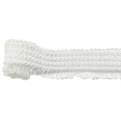 レース ストレッチ生地 伸縮性 薄手 刺? 花柄 DIY手芸 レースメッシュラバーバンド 弾性バンド ミシンレー縫製素材 ス装飾リボン DIY.クラフトハンドメイドリボン チョーカー造り専用 手首の袖造り専用 シワ隠し 服装素材 白 幅5cm