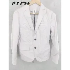 ◇ ABAHOUSE アバハウス 2B 長袖 テーラード ジャケット サイズ2 ホワイト系 メンズ 【中古】 【1103230019992】のサムネイル