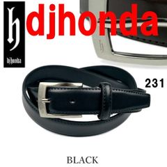 ブラック djhonda djホンダ 231 ディージェイホンダ ベルト ビジネス