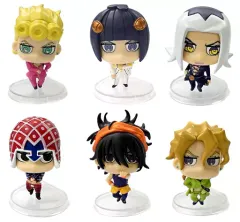 【中古】トレーディングフィギュア 全6種セット 「ジョジョの奇妙な冒険 黄金の風 カプセルフィギュアコレクション01」