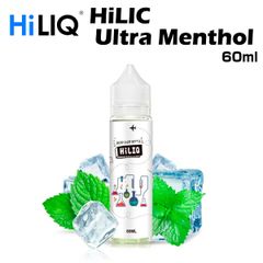 HiLIQ / Ultra Menthol 60ml ウルトラメンソール ハイリク リキッド 電子タバコ VAPE ベイプ ボトル 大容量 ニコチン0mg ニコチンゼロ 清涼剤 本体 禁煙 減煙  水蒸気 ベイプ