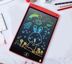 新品未使用 液晶書き込み タブレットボード 赤 レッド 描画 子供 おもちゃ 知育玩具 女の子 男の子 赤ちゃん 子供 デジタルお絵かき