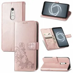 【特価商品】Plus F-41B ケース Be4 手帳型 ノートブック型携帯電話保護カバー多機能携帯電話ホルスター財布携帯電話ホルダーバンプパターンテクスチャ耐久性摩擦耐性携帯電話ケース男性と女性に適した多色オプション に適用するArrows (四つ葉のクロー