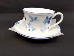  strawberry blue カップ　皿セット strawberry blue カップ 皿セット ストロベリー インクブルー