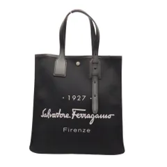 Salvatore Ferragamo☆ロゴ カーフレザー トートバッグ ネロ 楽天市場】サルヴァトーレ フェラガモ Salvatore Ferragamo