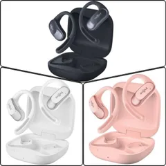 SHOKZ/ショックス フルワイヤレスイヤホン OpenFit Air ワイヤレス左右分離Bluetooth対応 SKZ-EP-000025/SKZ-EP-000026/SKZ-EP-000027 ブラック ホワイト ピンクのサムネイル