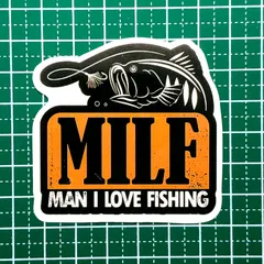 防水ステッカー【B44】釣り フィッシング 魚 かっこいい ブラックバス