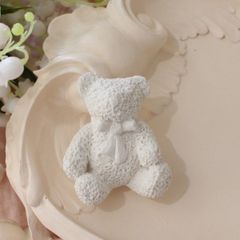マチルドエム フランス センティッドデコ (リボン テディベア 959) テディベア くま 熊 クマ オブジェ アロマストーン アロマ 飾り マチルドM Mathilde M. シャビーシック アンティーク風 輸入雑貨 アンティーク 雑貨 姫系 おしゃれ