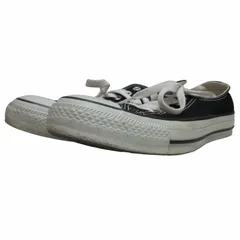 コンバース CONVERSE スニーカー シューズ ALL STAR ローカット 黒 ブラック 23.5㎝ 0606 ■SM3のサムネイル