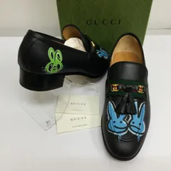 GUCCI ローファー GUCCI グッチ ホースビット付き ローファー 革靴 メンズ7 約26cm