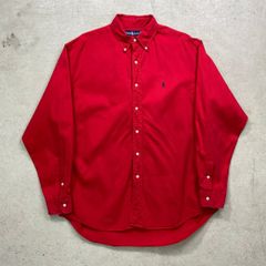90年代 Ralph Lauren ラルフローレン BLAIRE ボタンダウンシャツ コットンシャツ メンズXL相当 