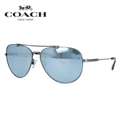 コーチ サングラス ミラーレンズ COACH HC7087 92741U 59サイズ ティアドロップ ユニセックス メンズ レディース【国内正規品】のサムネイル