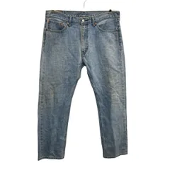 Levi's 505 デニムパンツ W36 ライトブルー リーバイス ジップアップ アメカジ ジーンズ デニム コットン ビッグサイズ 2510-197