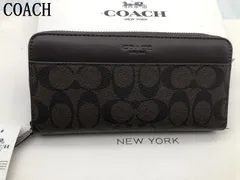 2024年最新】コーチ COACH 長財布 ラウンドファスナー シグネチャー 