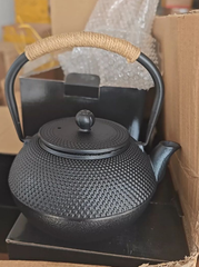 新品未使用】1200ml 南部鉄器 鉄瓶 鉄器 急須 おしゃれ IH 対応 鉄やかん 鉄分補給