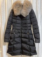 MONCLER HIRONDELLE Long Down Jacket, Moncler Hirondelle, Size 00