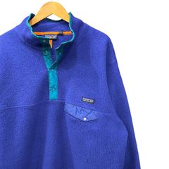 80s ビンテージ パタゴニア スナップT フリース XL パープル USA製 1980年代 vintage ヴィンテージ patagonia プルオーバー アメリカ製