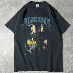 90s USA製 ALABAMA オフィシャル 両面 プリント 半袖 Tシャツ M / 90年代 アメリカ製 オールド アラバマ バンド バンT シングル