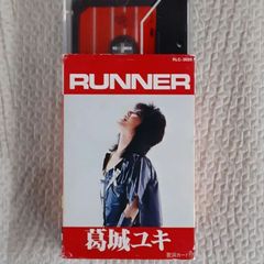 葛城ユキ RUNNER カセットテープ 歌詞カード 付き1983 昭和レトロ 雑貨 音楽 コレクション