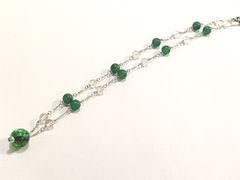 【年末SALE】グリーン　水晶　#N25