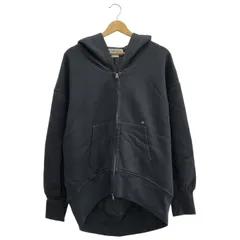 Americana (アメリカーナ) ③ コットンアクリル裏起毛ジップパーカー レディース グレー FREE