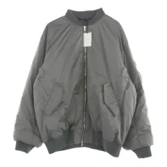 ssstein シュタイン ST.628 OVERSIZED FLIGHT JACKET オーバーサイズ フライト ボンバー ジャケット グレー系 L【中古】のサムネイル