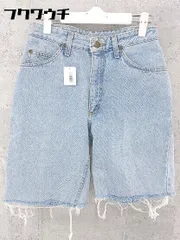 ◇ Lee リー ハーフ ショート カットオフ デニム ジーンズ パンツ サイズ30-31 インディゴ メンズ 【中古】 【1002800447787】