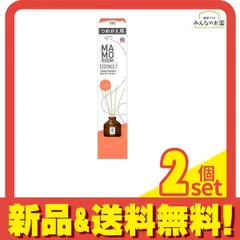 マモルームエッセンス 虫よけスティック くつろぎのバニラウッド 70mL (詰め替え用) 2個セット まとめ売り