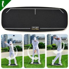 ゴルフ 練習器具 フットトレーナー Force Plate(IF-GF0319) Amazon | ゴルフ スイング 素振り 室内 練習器具 脚 フット