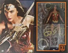 【中古】フィギュア ワンダーウーマン(ボーナスアクセサリー付き) 「ジャスティス・リーグ」 ムービー・マスターピース 1/6 アクションフィギュア トイサピエンス限定