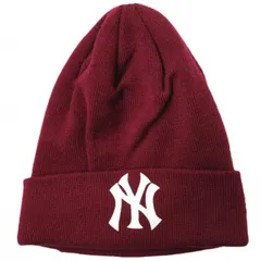 希少♪総柄★COOPERSTOWN ニューヨークヤンキース ニット帽
