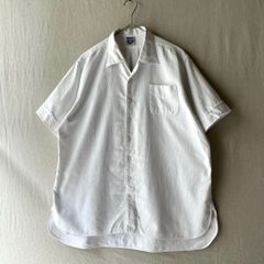 美品】ポストオーバーオールズ 半袖シャツ ハーフボタン USA製 ワーク