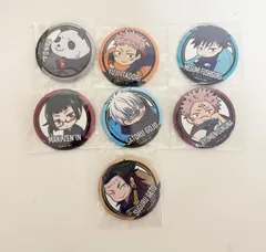 CANバッジ 呪術廻戦 ゆるっとクッションシリーズ 7個セット