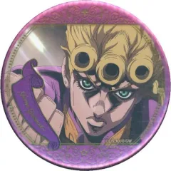 【中古】バッジ・ピンズ ジョルノ・ジョバァーナ(正面) 「ジョジョの奇妙な冒険 アニメ10周年記念展 場面写缶バッジコレクション7 黄金の風 A」