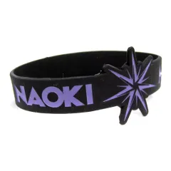 【中古】アクセサリー(非金属)(男性) 小林直己 ゴムブレス(パープル×ブラック) 「三代目J Soul Brothers LIVE TOUR 2016-2017 ”METROPOLIZ”」 カプセル景品