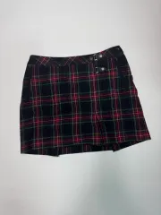coco 中古 ルイカステル Louis Castel レディース セットアップ L 黒系 ブラック 春夏　半袖シャツ×スカート シャネル ココマーク コットン スカート 34 レディース ブラック