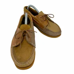 エンジニアードガーメンツ Engineered Garments Brown Mismatched Boat Shoe メンズ  7 1/2のサムネイル