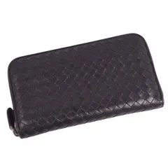 美品 ボッテガヴェネタ BOTTEGA VENETA 財布 長財布 ラウンドファ