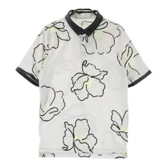サイズ：MD UNDER ARMOUR アンダーアーマー 1358781 半袖 ポロシャツ 花柄 ホワイト系 [240101339845]# ゴルフウェア メンズ ストスト