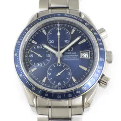 オメガ OMEGA 腕時計 スピードマスター 3212.80 ブルー文字盤 デイト クロノグラフ タキメーター スモールセコンド クロノメーター 夜光針 SS 自動巻き 【中古】のサムネイル