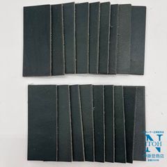 【栃木レザー】レザータグ　ヌメ革　18枚　ハンドメイド素材　革　レザー　レザータグ　レザークラフト　インテリア　送料無料　25023-T4