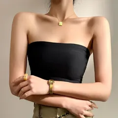 チューブトップブラベアトップストラップレスインナー肩ひもなしドレスに合わせる補正下着